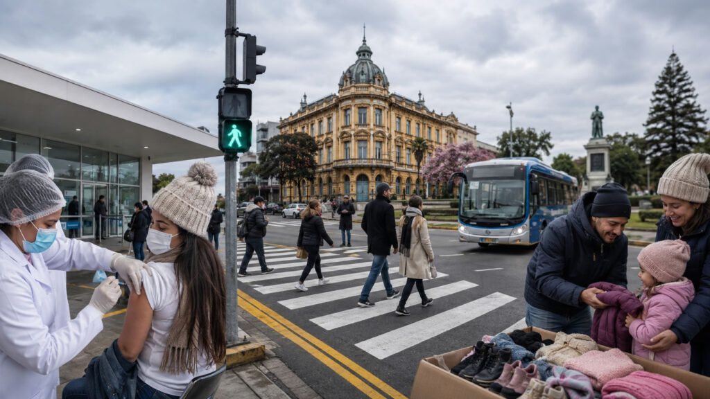 Pelotas reforça vacinação, qualificação profissional e segurança no trânsito nesta sexta-feira