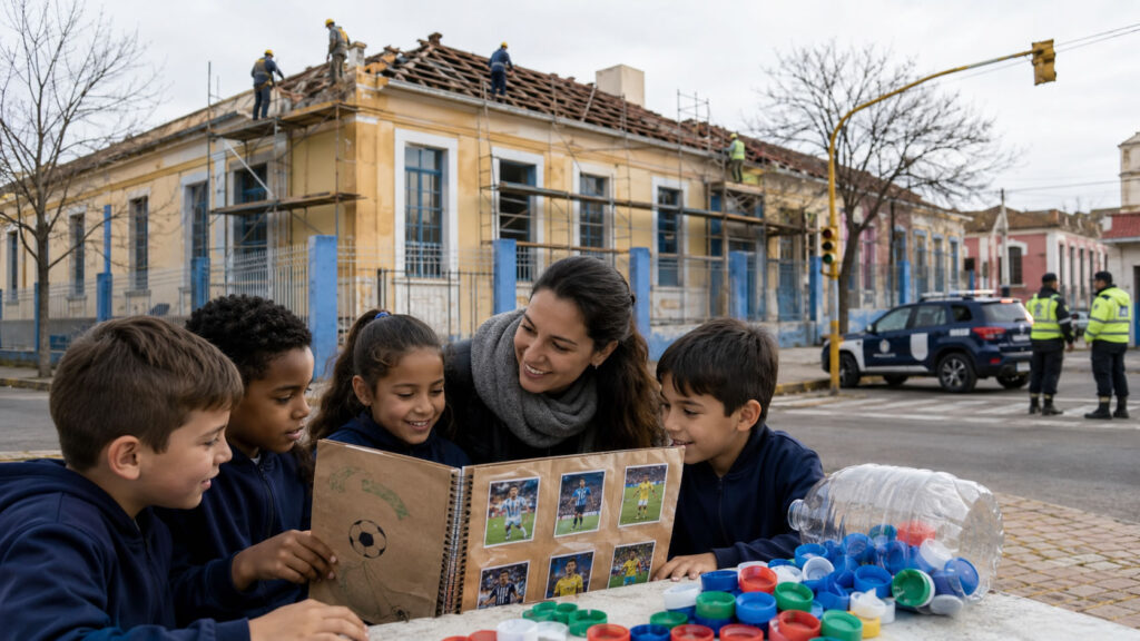 Pelotas avança na recuperação de escola atingida por tornado e reforça ações de educação e segurança